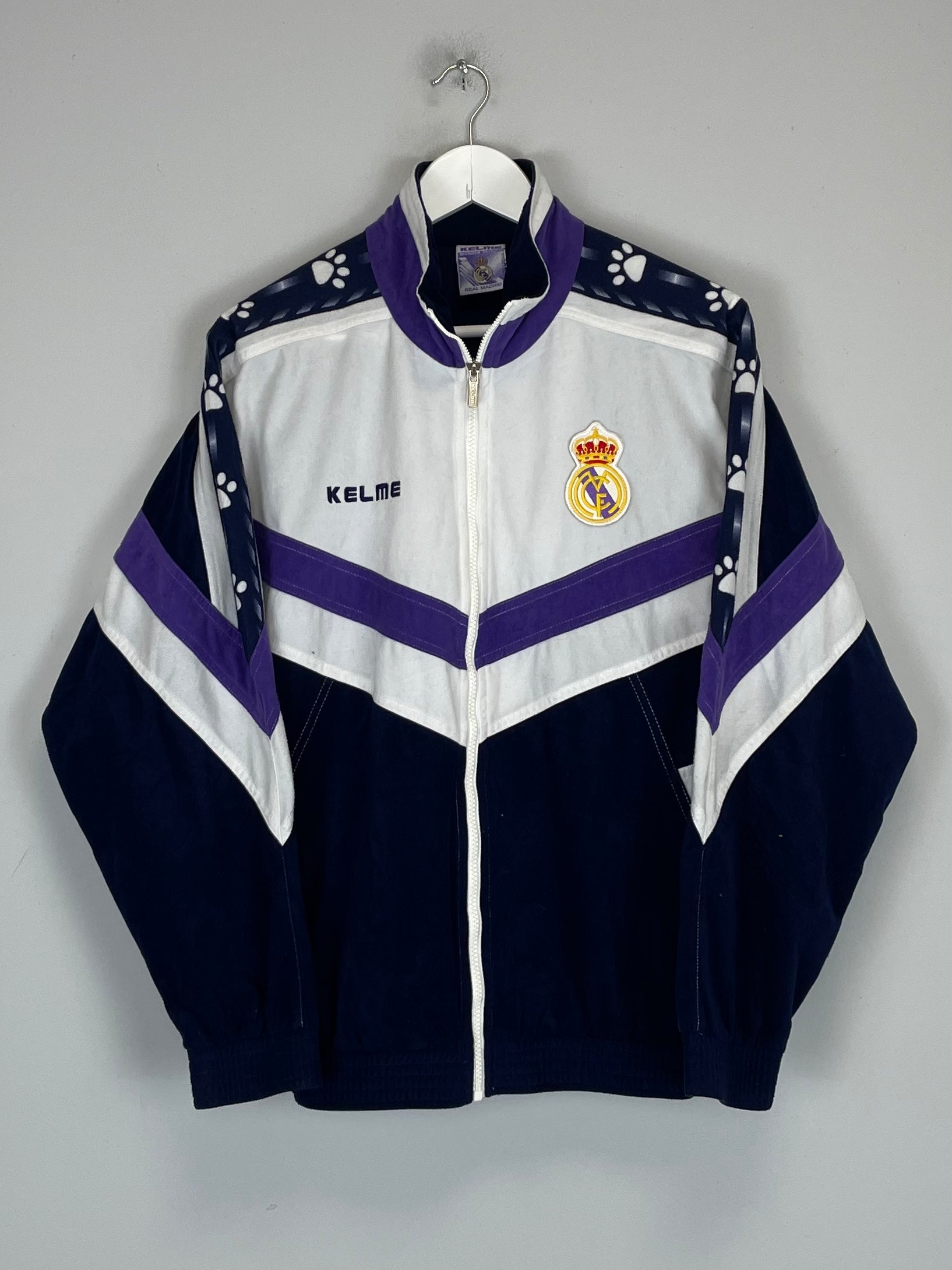 1996/98 REAL MADRID TRACK JACKET (S) KELME