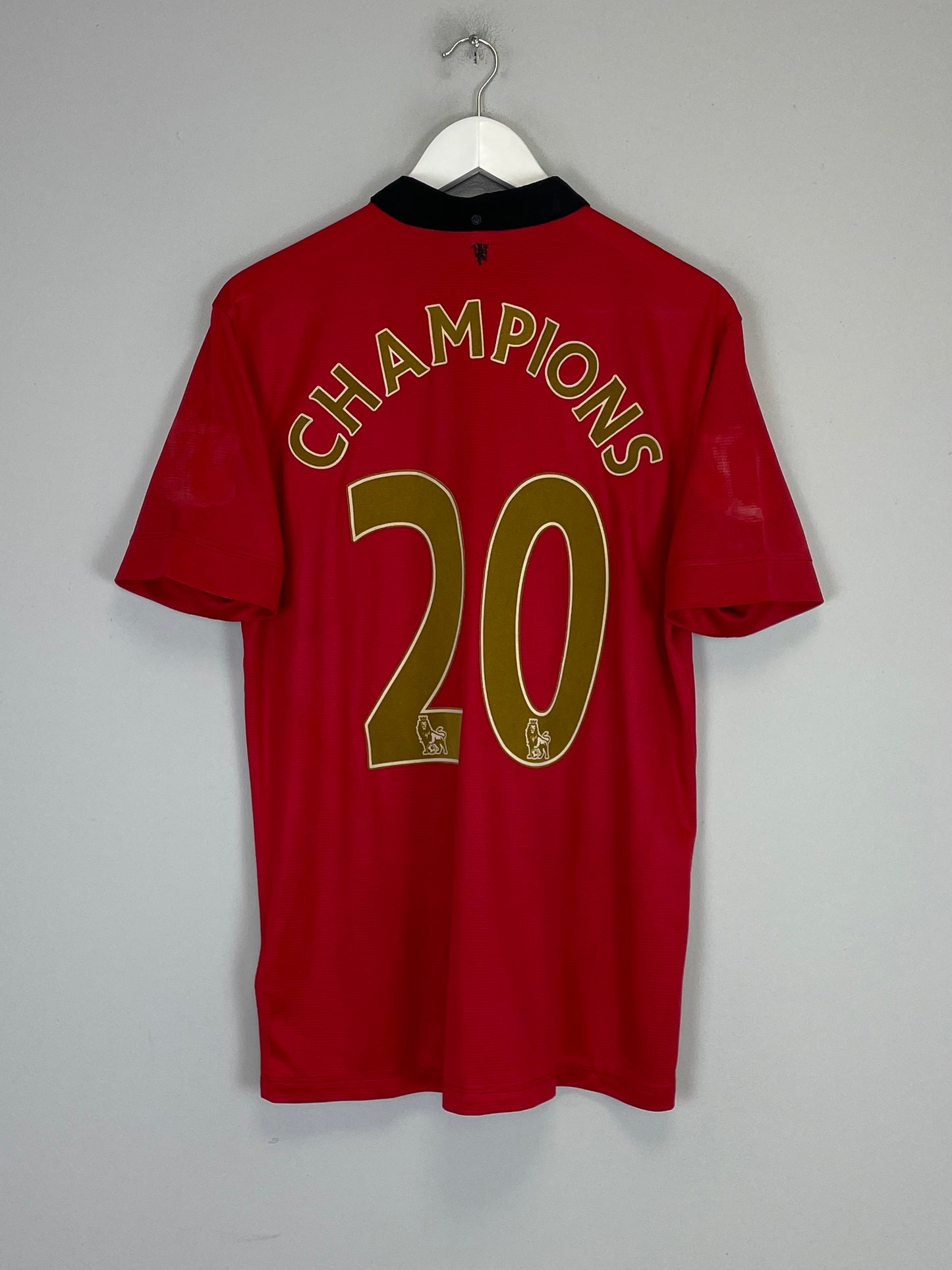 2013/14 MANCHESTER UNITED 'CHAMPIONS' HOME SHIRT (L) NIKE