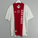 2001/02 AJAX ZLATAN #9 HOME SHIRT (XL) ADIDAS