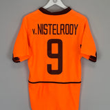 2002/04 NETHERLANDS V.NISTELROOY #9 HOME SHIRT (S) NIKE