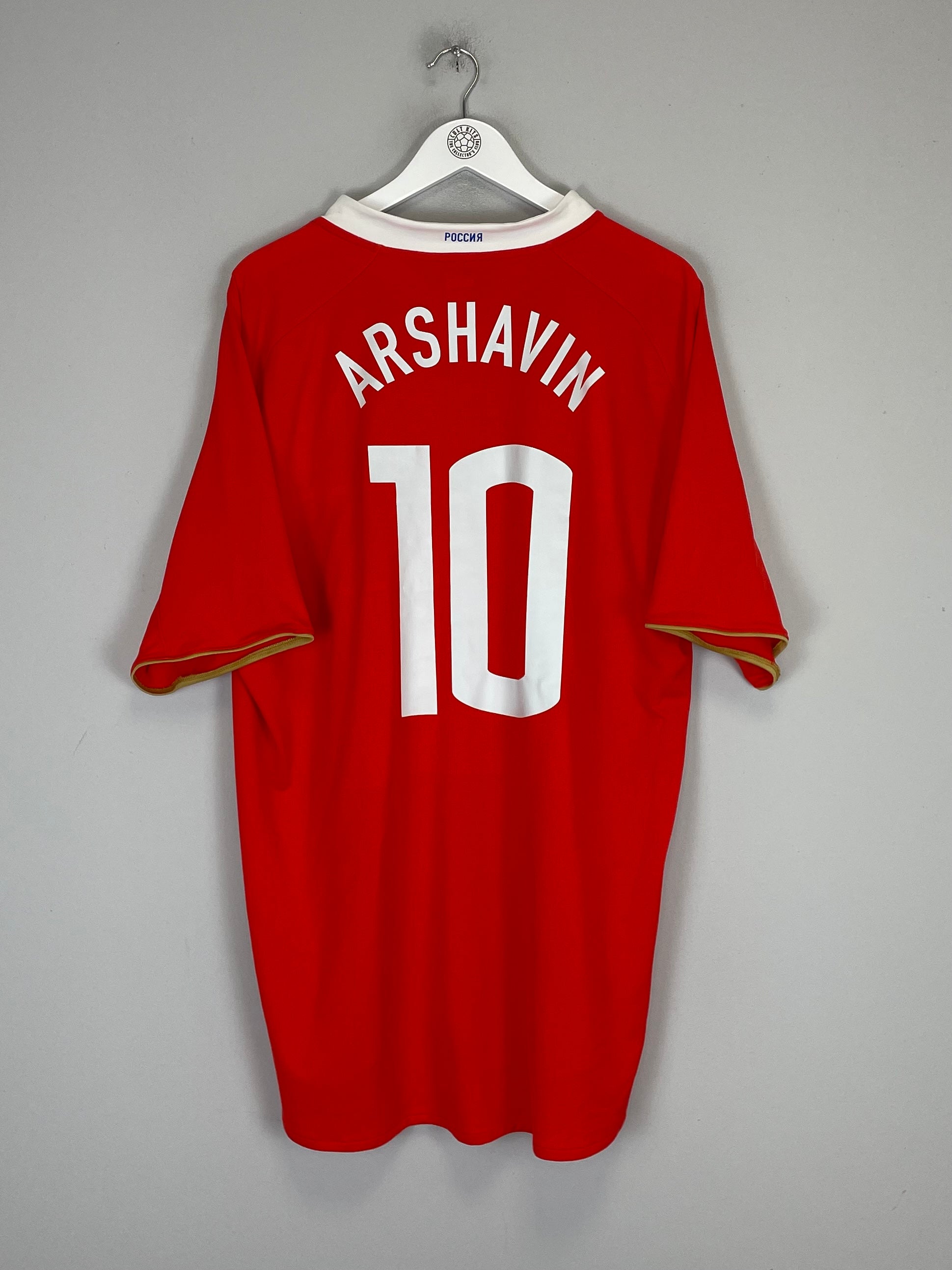 2008/09 RUSSIA ARSHAVIN #10 AWAY SHIRT (XXL) NIKE