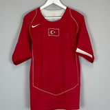 2004/06 TURKEY HOME SHIRT (M) NIKE