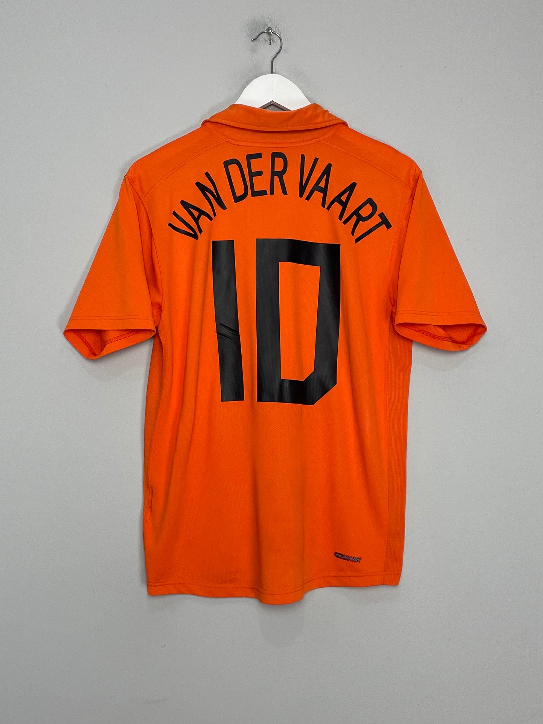 2006/08 NETHERLANDS VAN DER VAART #10 HOME SHIRT (M) NIKE