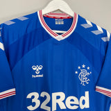 2019/20 RANGERS HOME SHIRT (XL) HUMMEL