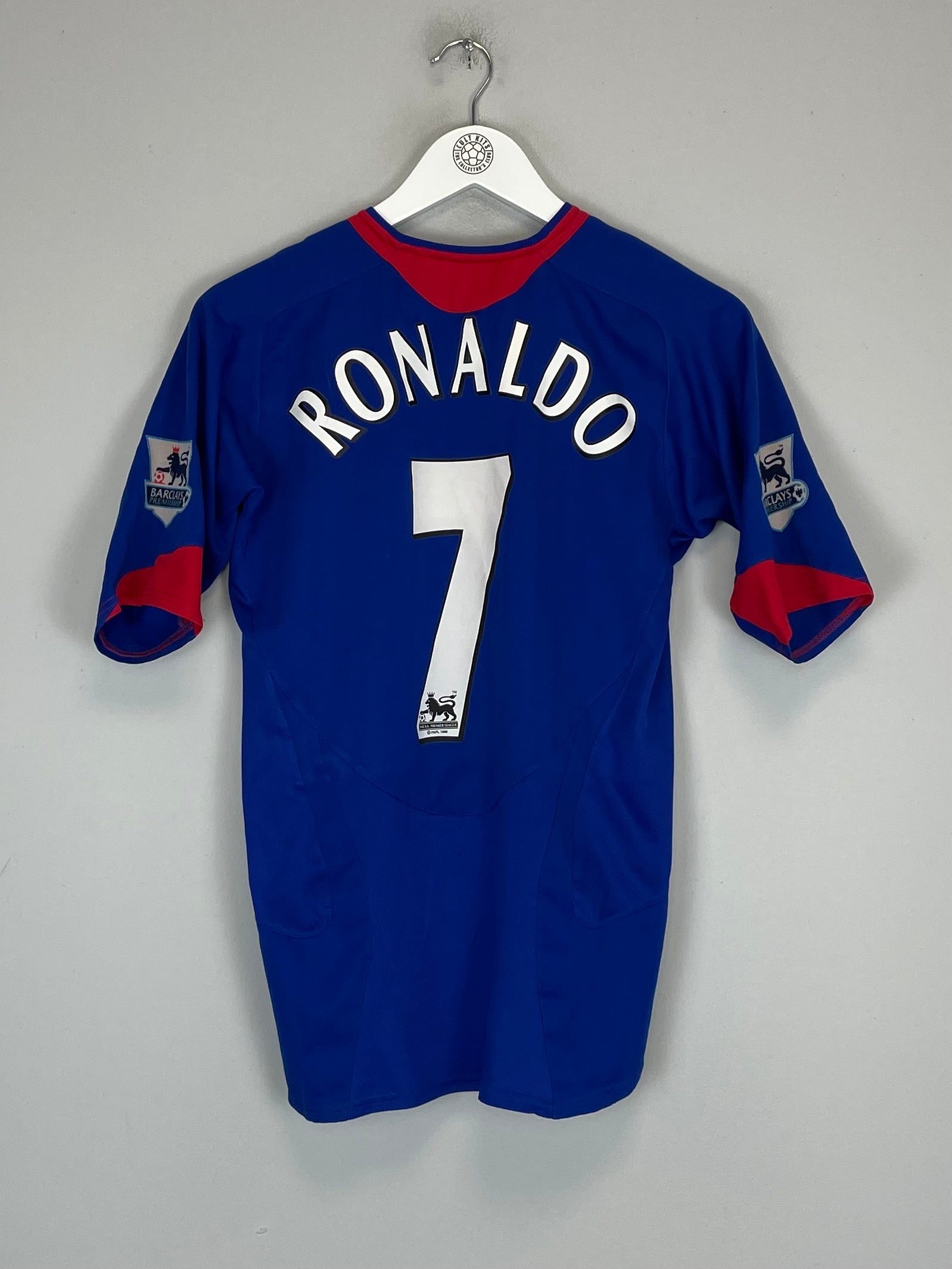 2005/06 MANCHESTER UNITED RONALDO #7 AWAY SHIRT (XL KIDS) NIKE