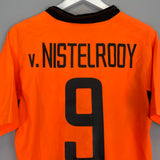 2002/04 NETHERLANDS V.NISTELROOY #9 HOME SHIRT (S) NIKE