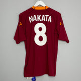 2000/01 ROMA NAKATA #8 *BNWT* HOME SHIRT (XL) KAPPA