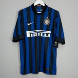 2011/12 INTER MILAN FORLAN #9 *BNWT* HOME SHIRT (M) NIKE