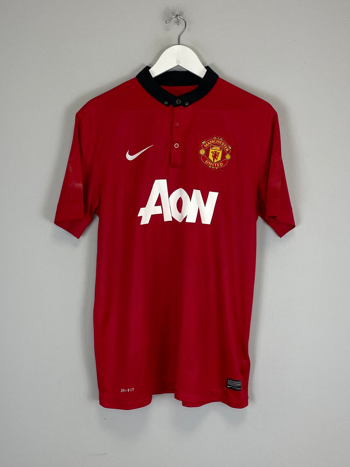 2013/14 MANCHESTER UNITED 'CHAMPIONS' HOME SHIRT (L) NIKE