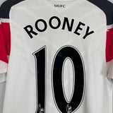 2010/11 MANCHESTER UNITED ROONEY #10 AWAY SHIRT (S) NIKE