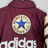 1995/96 NEWCASTLE UNITED BENCH COAT (M) ADIDAS