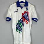 1993/95 ITALY TRAINING SHIRT (L) DIADORA