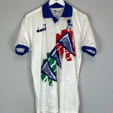 1993/95 ITALY TRAINING SHIRT (L) DIADORA