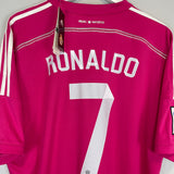 2014/15 REAL MADRID RONALDO #7 *BNWT* AWAY SHIRT (XL) ADIDAS