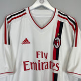 2011/12 AC MILAN IBRAHIMOVIC #11 AWAY SHIRT (XL) ADIDAS