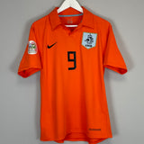 2006/07 NETHERLANDS V.NISTELROOY #9 HOME SHIRT (M) NIKE