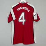 2008/10 ARSENAL FABREGAS #4 C/L HOME SHIRT (L) NIKE