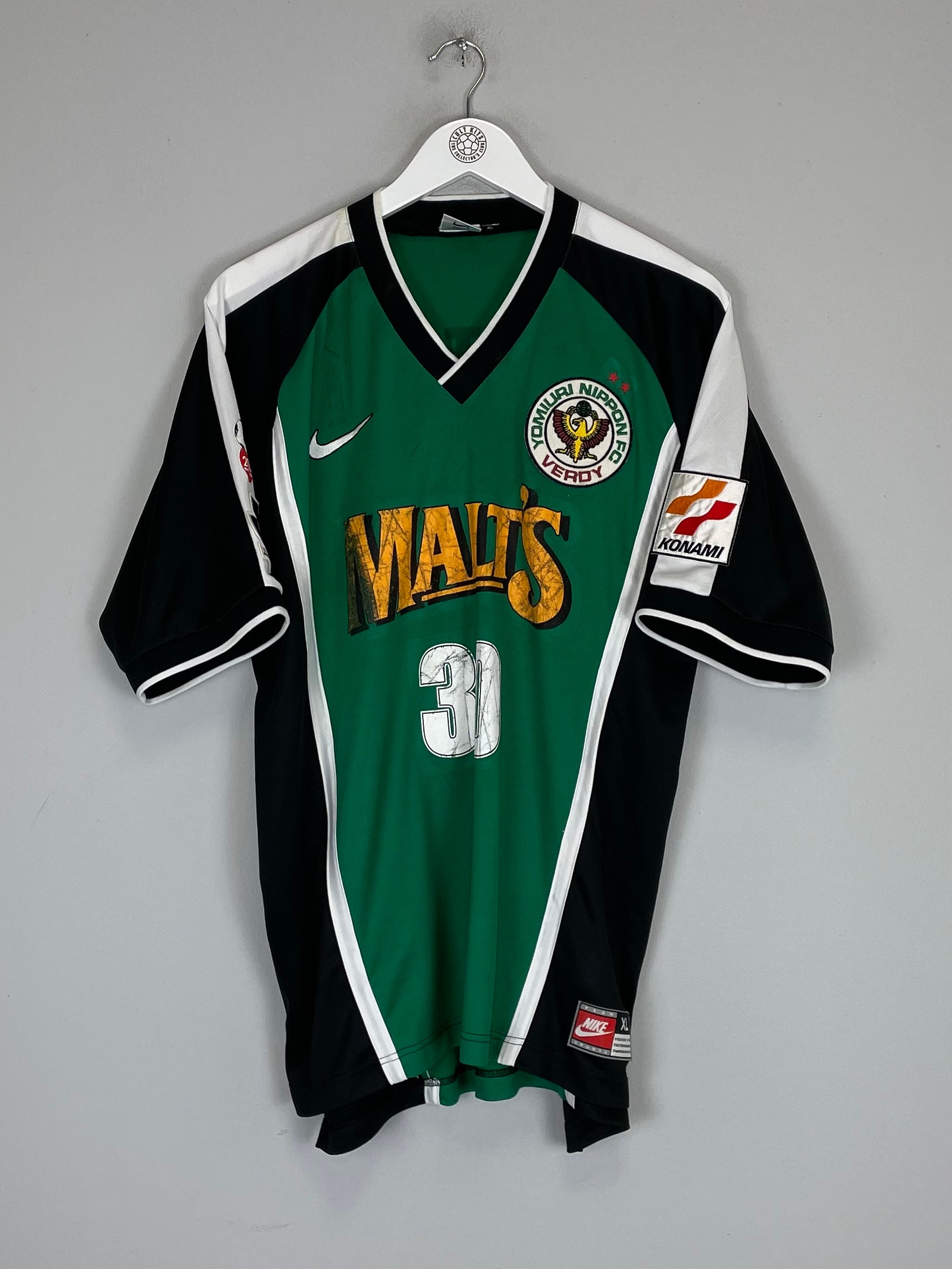 1993 TOKYO VERDY #30 HOME SHIRT (XL) NIKE