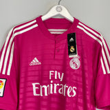 2014/15 REAL MADRID RONALDO #7 *BNWT* AWAY SHIRT (XL) ADIDAS