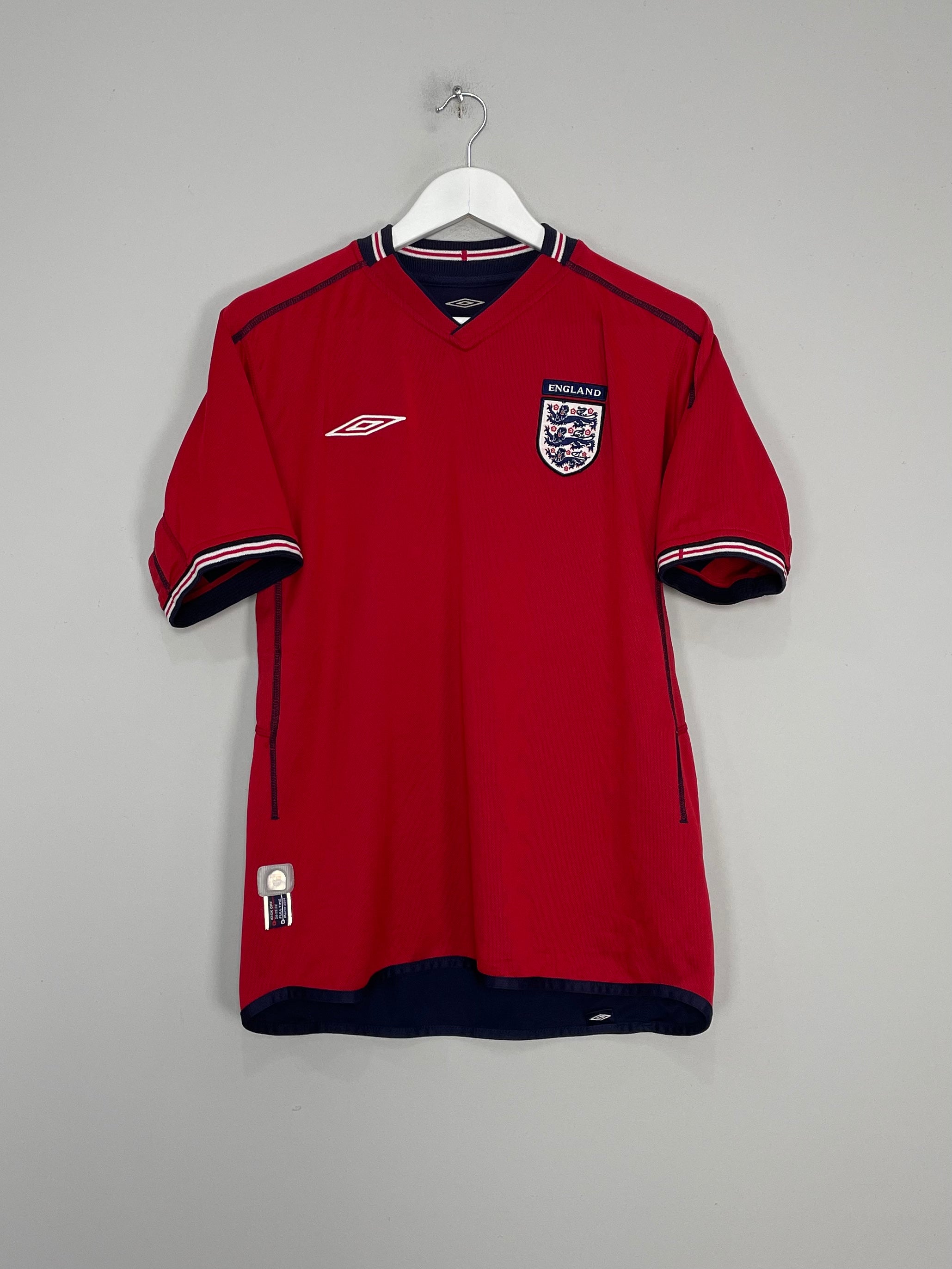 2002/04 ENGLAND OWEN #10 AWAY SHIRT (M) UMBRO