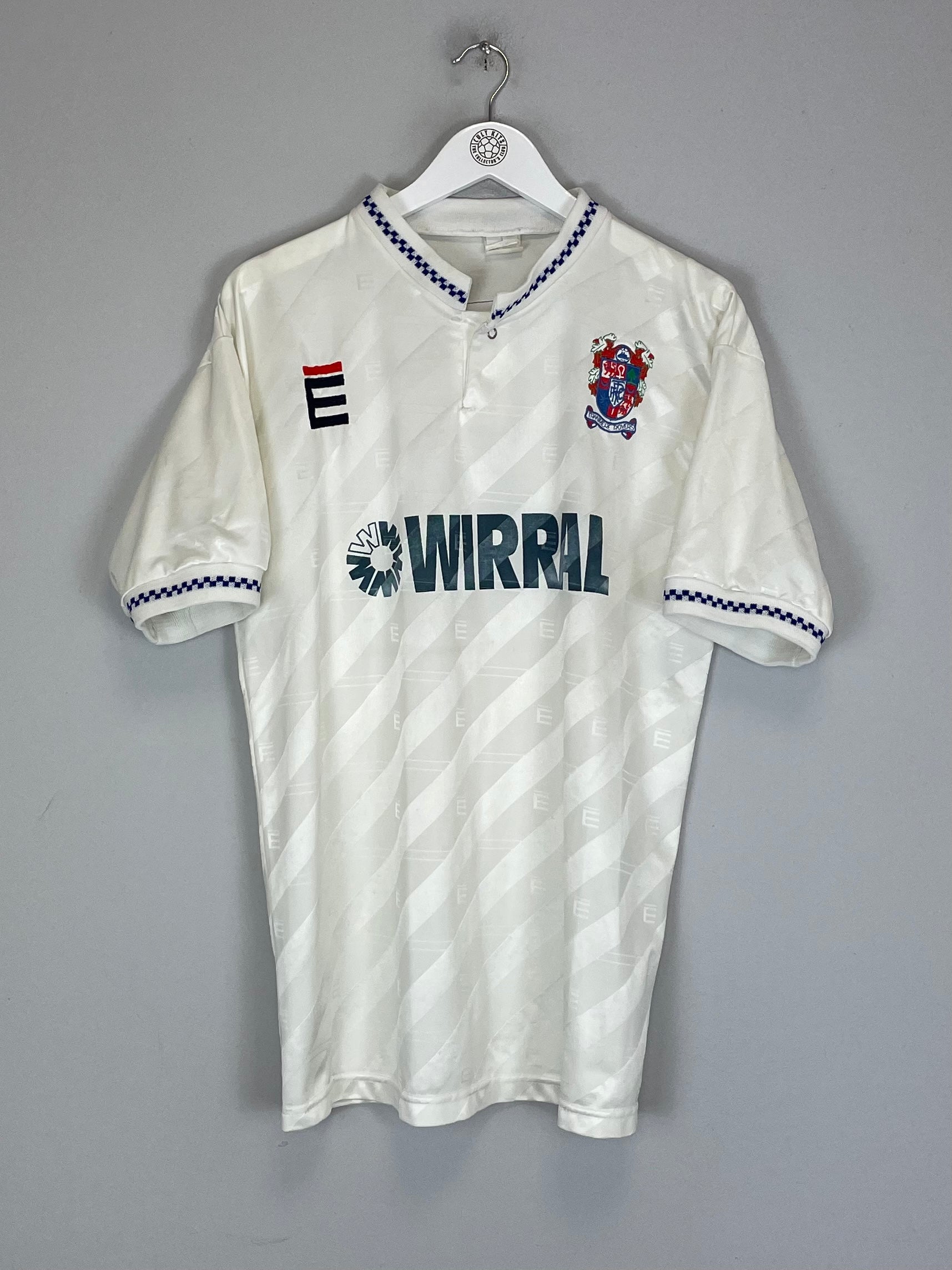 1989/91 TRANMERE ROVERS #5 HOME SHIRT (L)