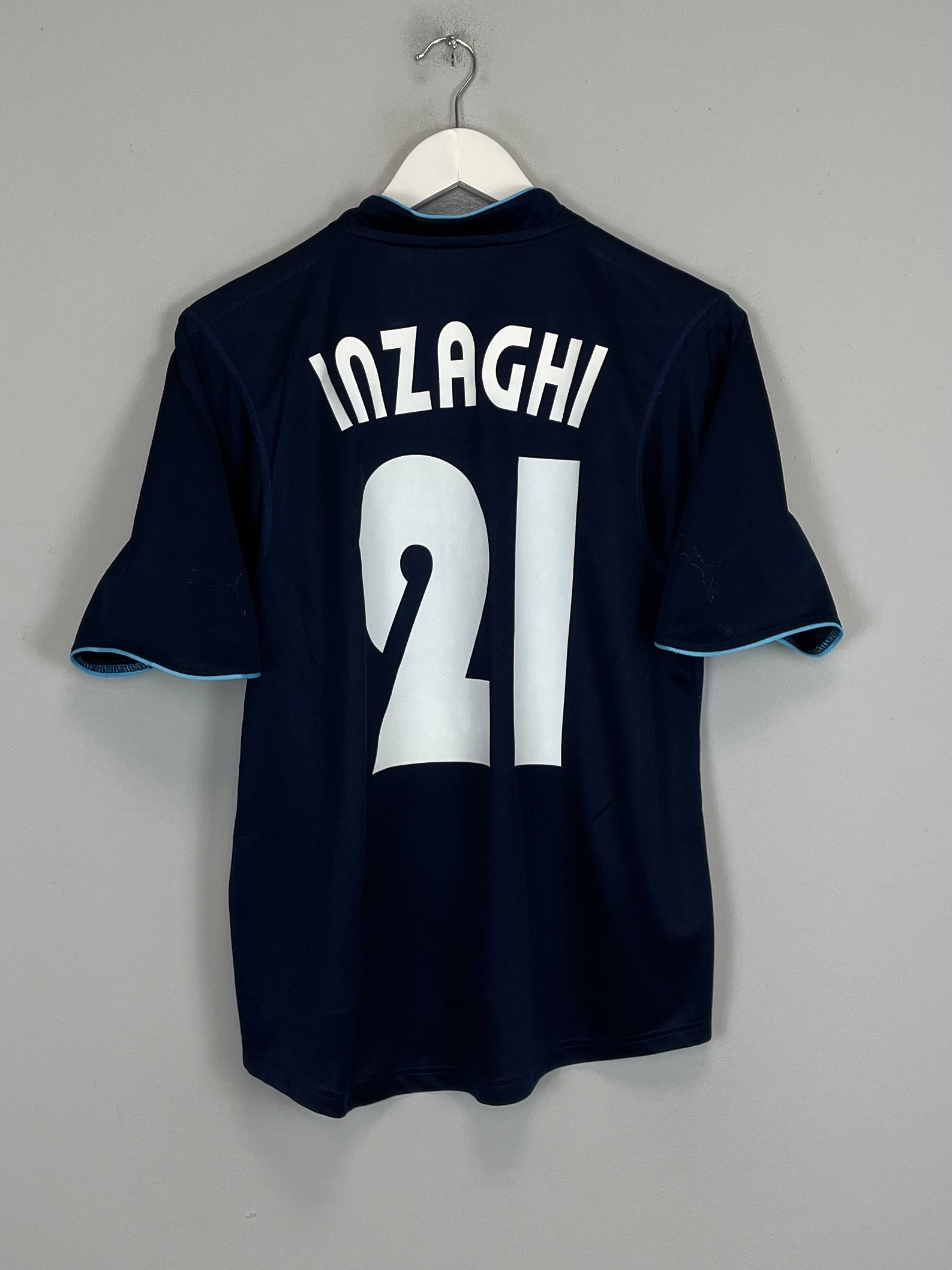 2002/03 LAZIO INZAGHI #21 AWAY SHIRT (S) PUMA