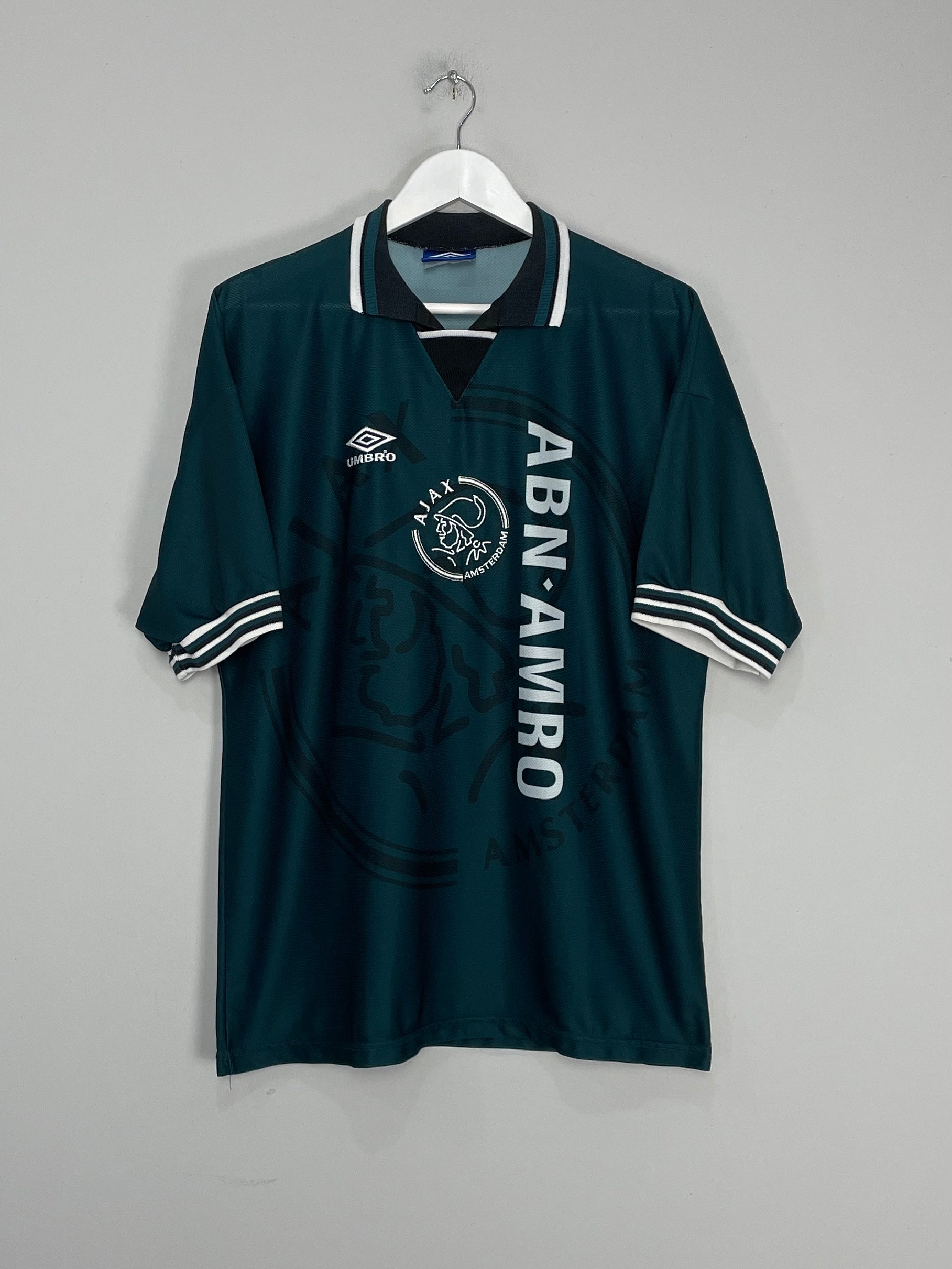 1995/96 AJAX AWAY SHIRT (L) UMBRO