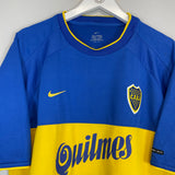 2000/01 BOCA JUNIORS HOME SHIRT (L) NIKE