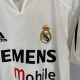 2004/05 REAL MADRID HOME SHIRT (M) ADIDAS