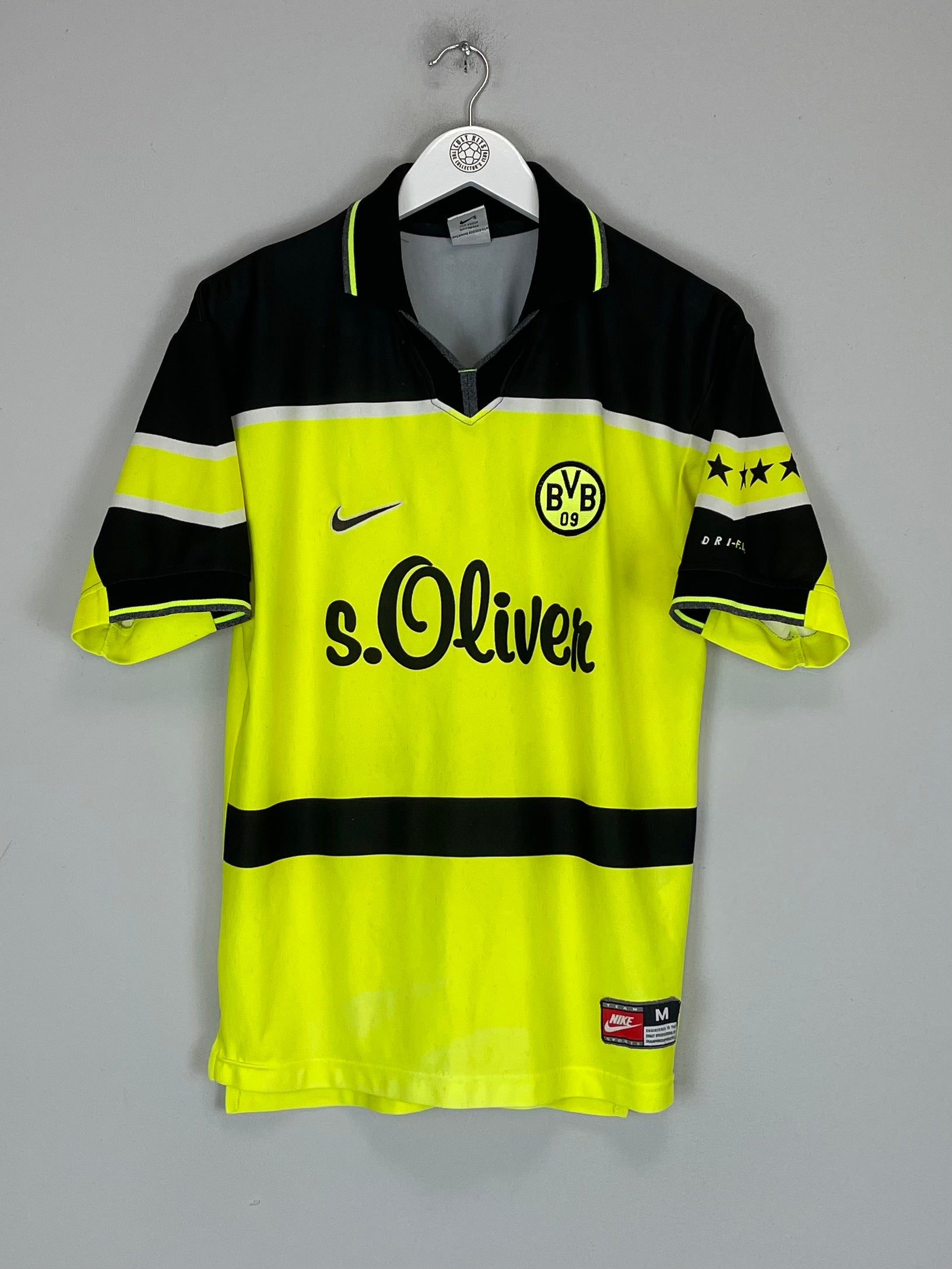 1997/98 DORTMUND HOME SHIRT (M) NIKE