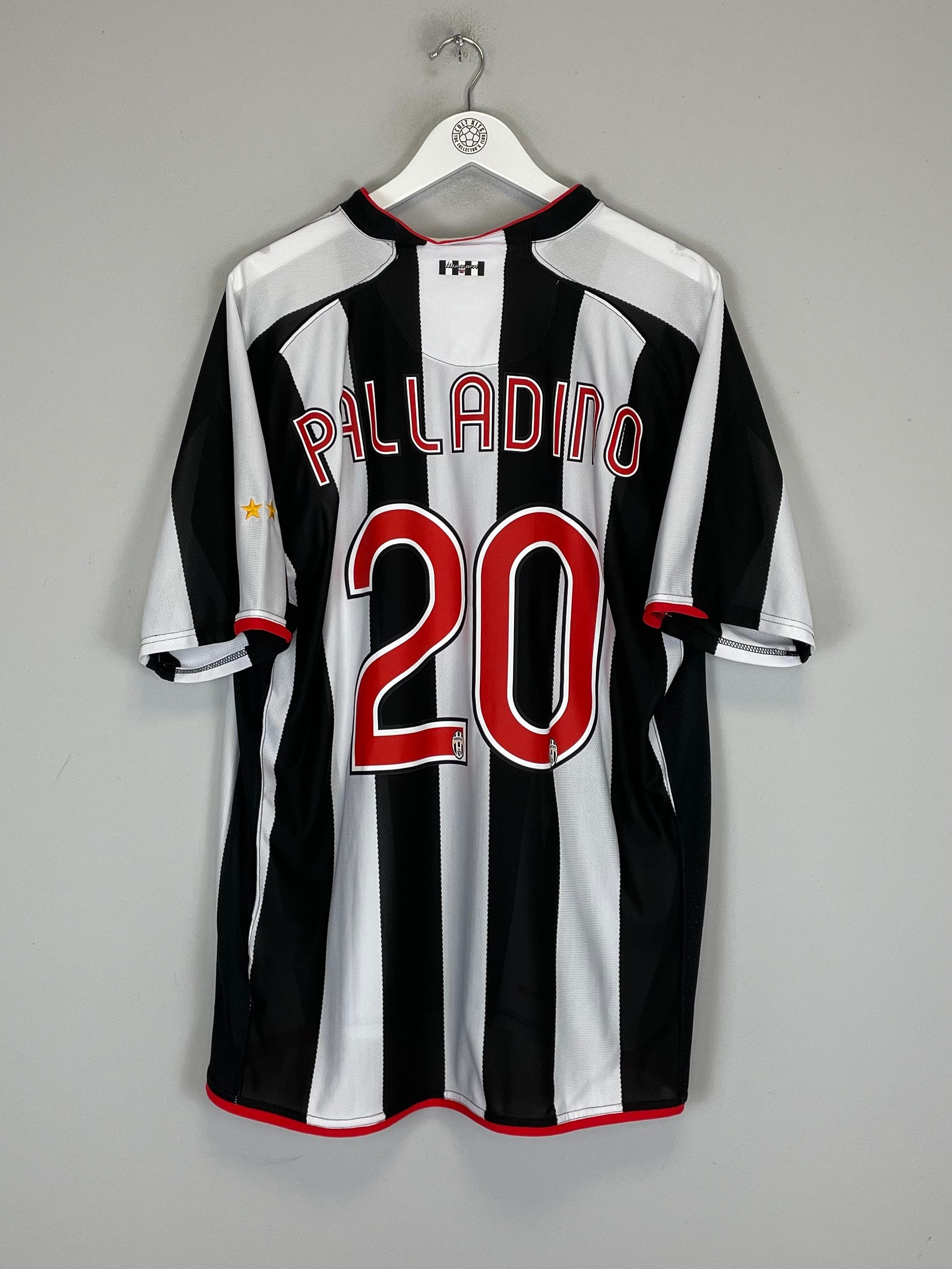 2007/08 JUVENTUS PALLADINO #20 HOME SHIRT (XXL) NIKE