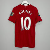 2011/12 MANCHESTER UNITED ROONEY #10 HOME SHIRT (M) NIKE