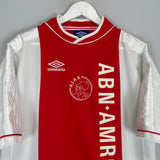 1999/00 AJAX HOME SHIRT (XL) UMBRO