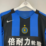 2005/06 INTER MILAN 'CHINESE NEW YEAR' HOME SHIRT (M) NIKE