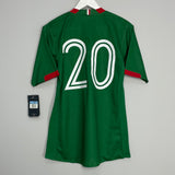 2006/07 MEXICO #20 *BNWT* SQUAD SIGNED SHIRT (M) NIKE