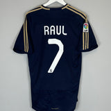 2007/08 REAL MADRID RAUL #7 AWAY SHIRT (S) ADIDAS