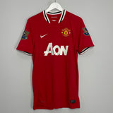 2011/12 MANCHESTER UNITED ROONEY #10 HOME SHIRT (M) NIKE