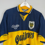 1995/96 BOCA JUNIORS #10 HOME SHIRT (L) OLAN