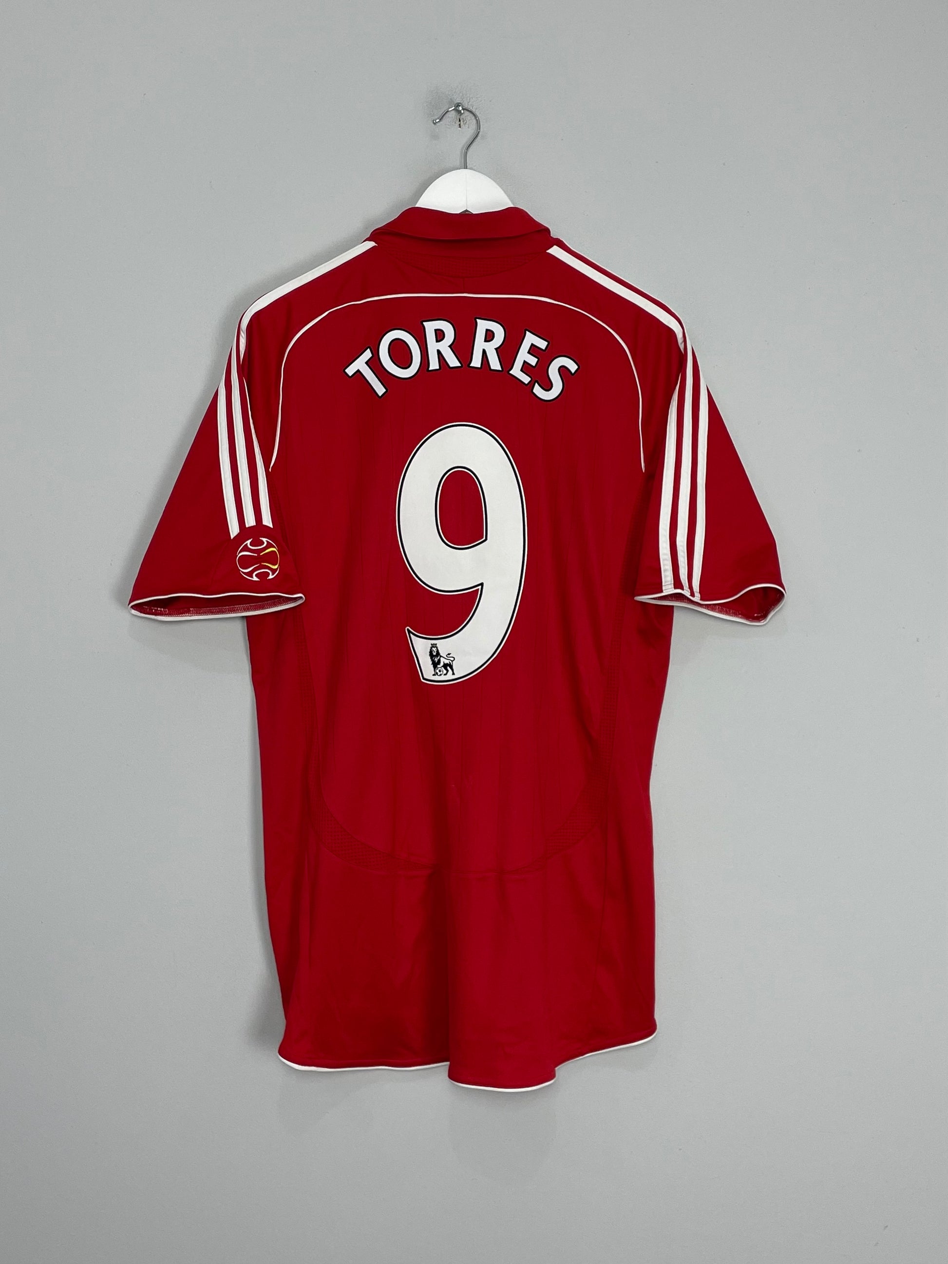 KULT-KITS – 2006/08 LIVERPOOL TORRES #9 HEIMTRIKOT (L) ADIDAS