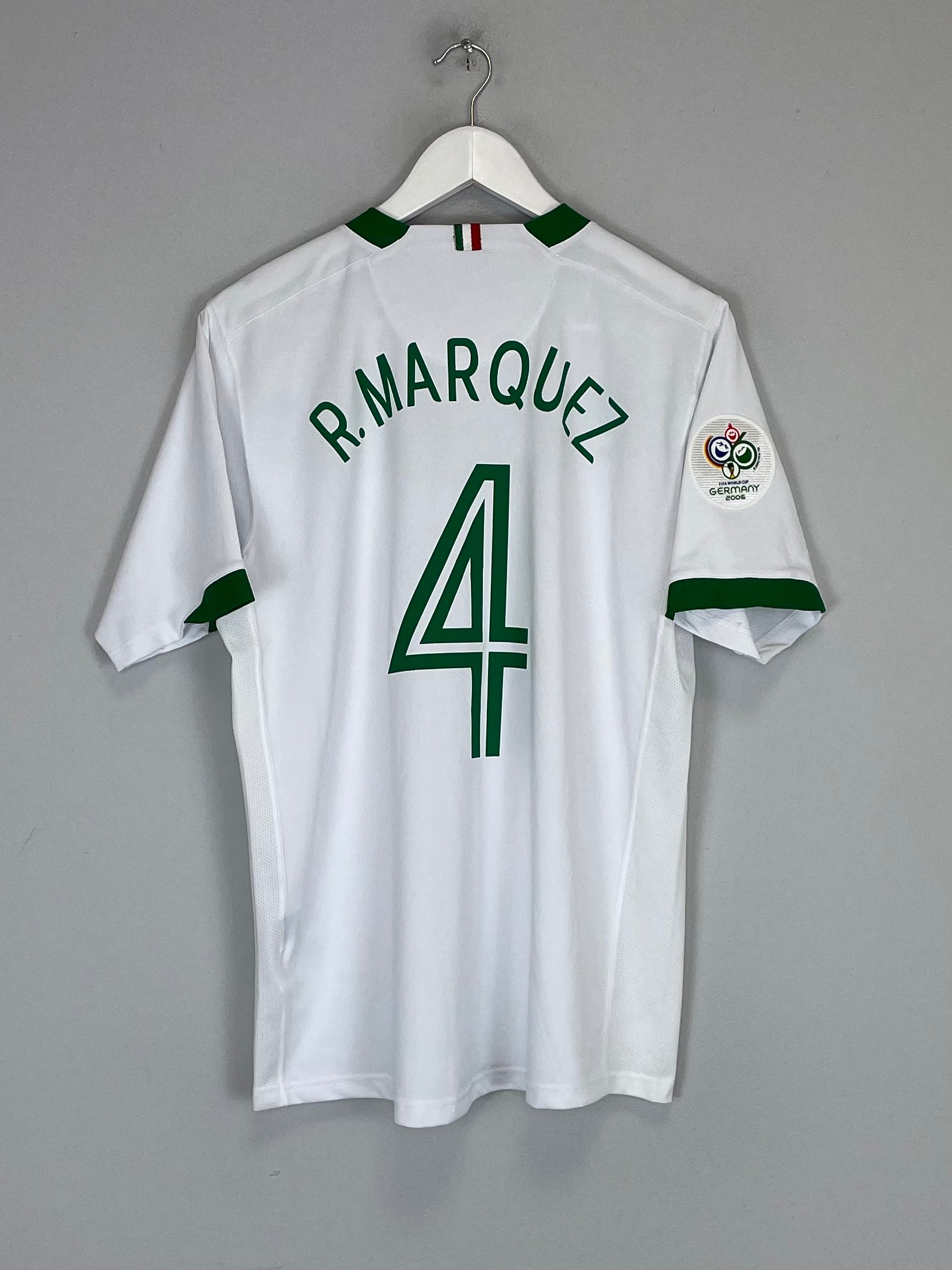 2006/07 MEXICO R.MARQUEZ #4 AWAY SHIRT (M) NIKE