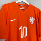 2014/15 NETHERLANDS SNEIJDER #10 HOME SHIRT (XL) NIKE