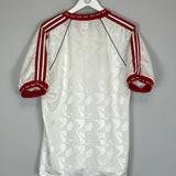 1991 MANCHESTER UNITED ECWC AWAY SHIRT (L) ADIDAS