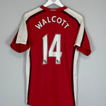 2008/10 ARSENAL WALCOTT #14 HOME SHIRT (S) NIKE