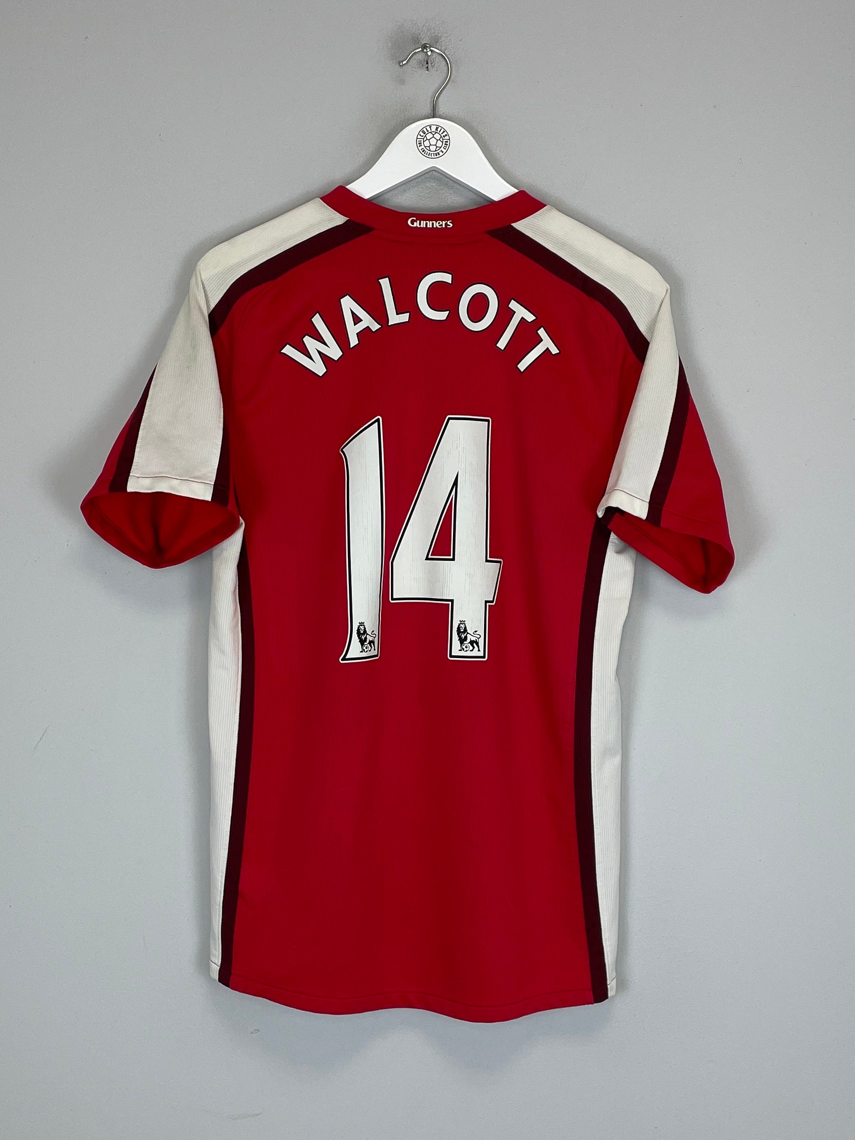 2008/10 ARSENAL WALCOTT #14 HOME SHIRT (S) NIKE