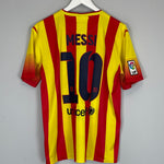 2013/14 BARCELONA MESSI #10 AWAY SHIRT (M) NIKE