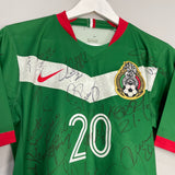 2006/07 MEXICO #20 *BNWT* SQUAD SIGNED SHIRT (M) NIKE