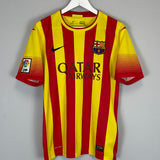 2013/14 BARCELONA MESSI #10 AWAY SHIRT (M) NIKE