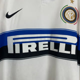 2009/10 INTER MILAN MILITO #22 AWAY SHIRT (XL) ADIDAS