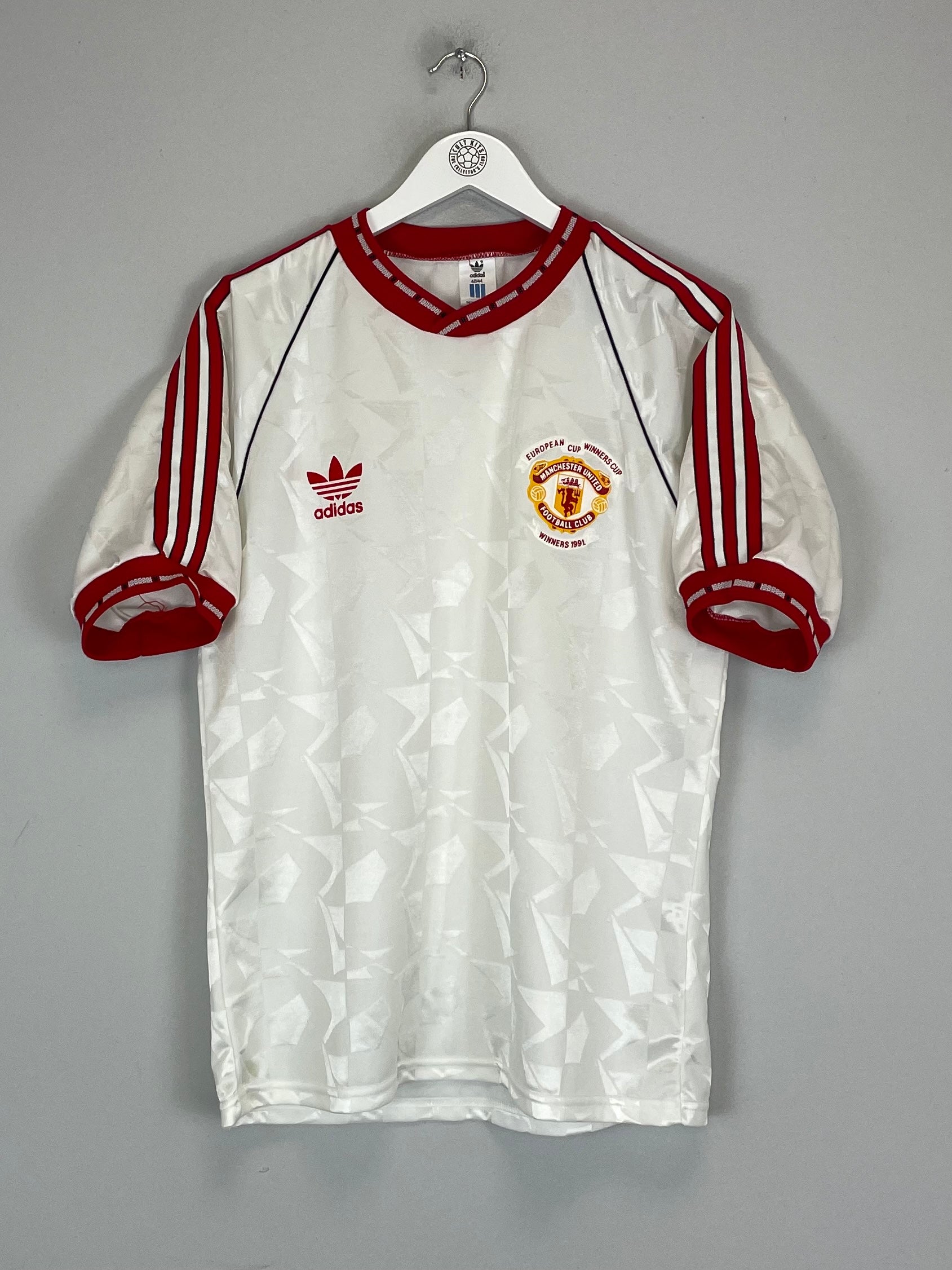 1991 MANCHESTER UNITED AWAY SHIRT (L) ADIDAS