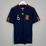 2010/11 SPAIN INIESTA #6 AWAY SHIRT (M) ADIDAS